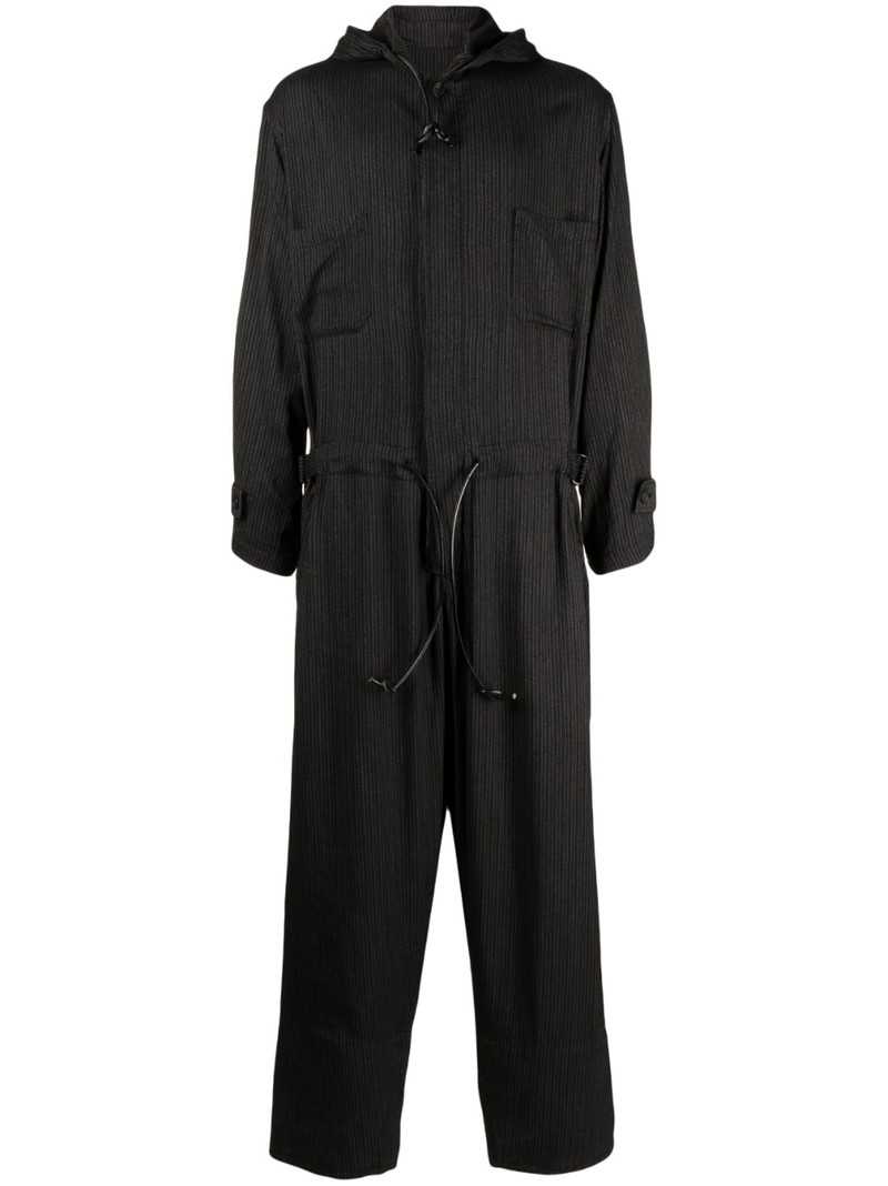 hooded zip-up jumpsuit 1