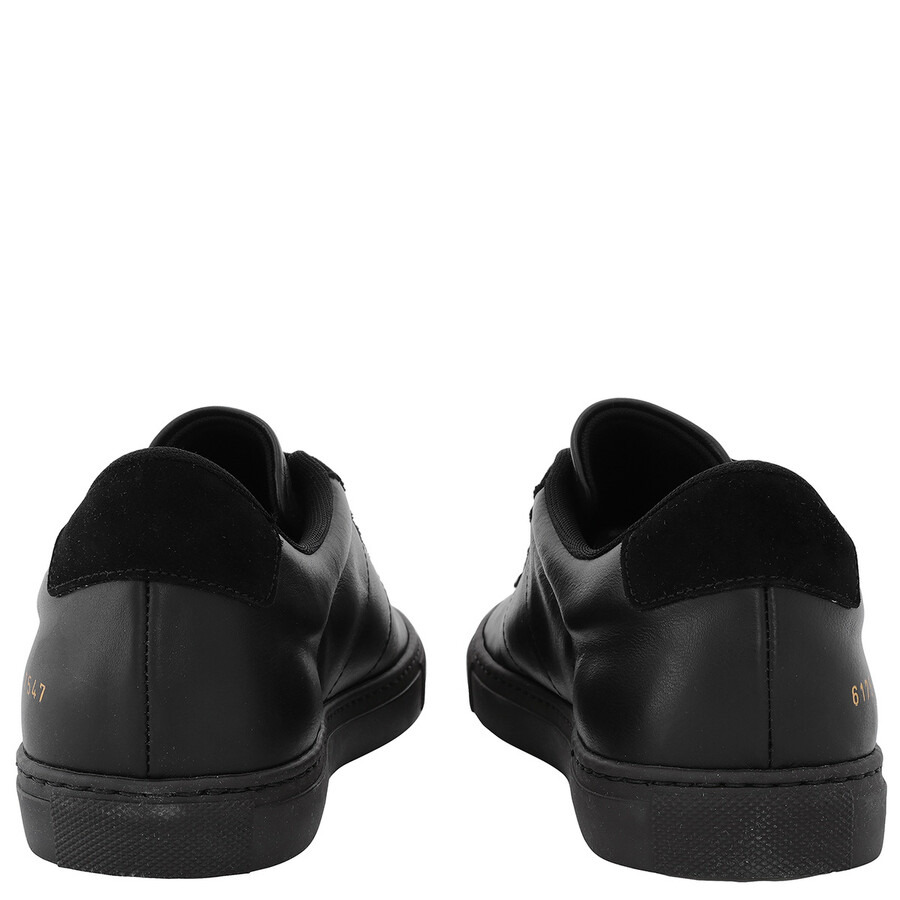 Common Projects Black Field Trainers - 4