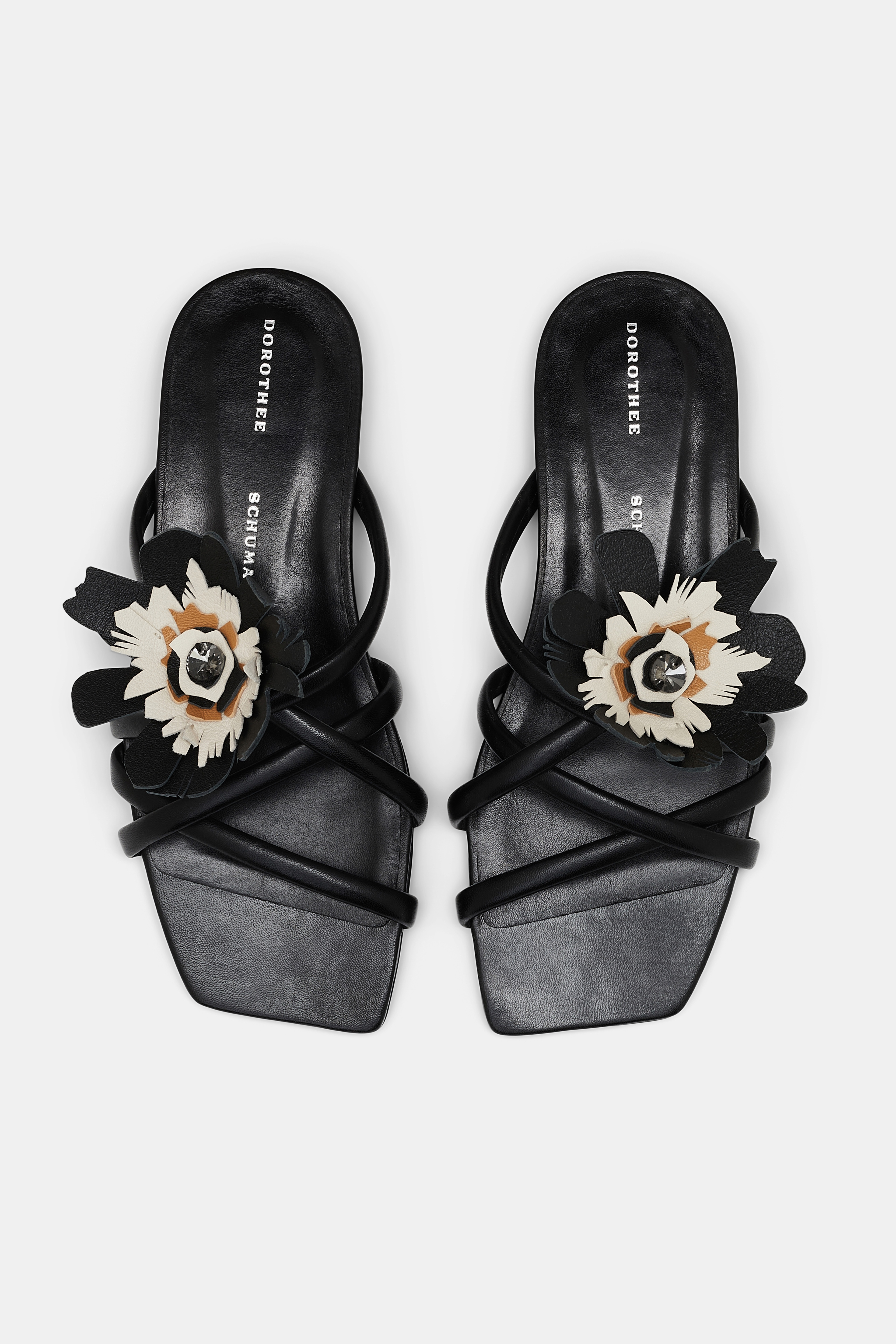 FLORAL STATEMENT flower sandal - 5