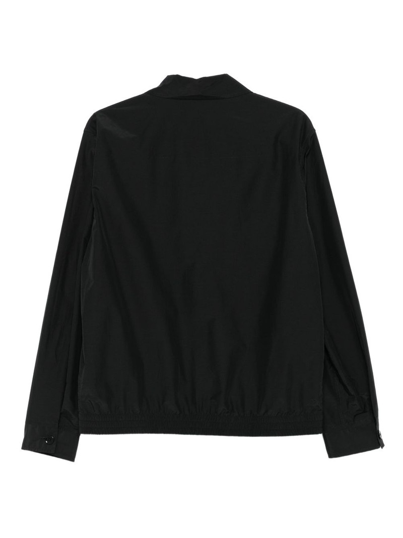 Theory zip-up shirt jacket outlook