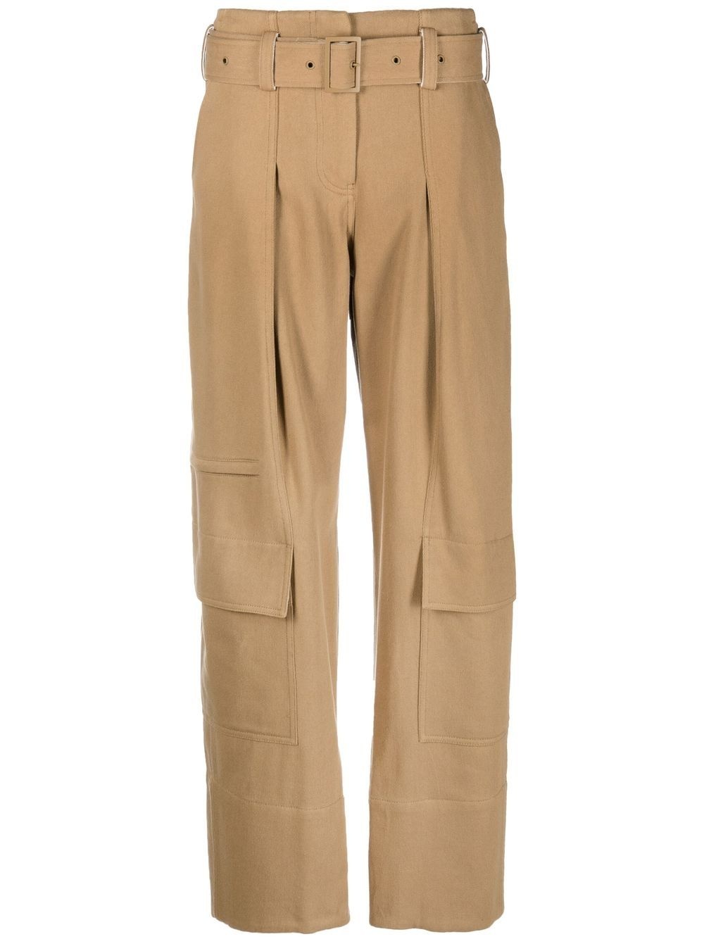 belted wide-leg trousers - 2