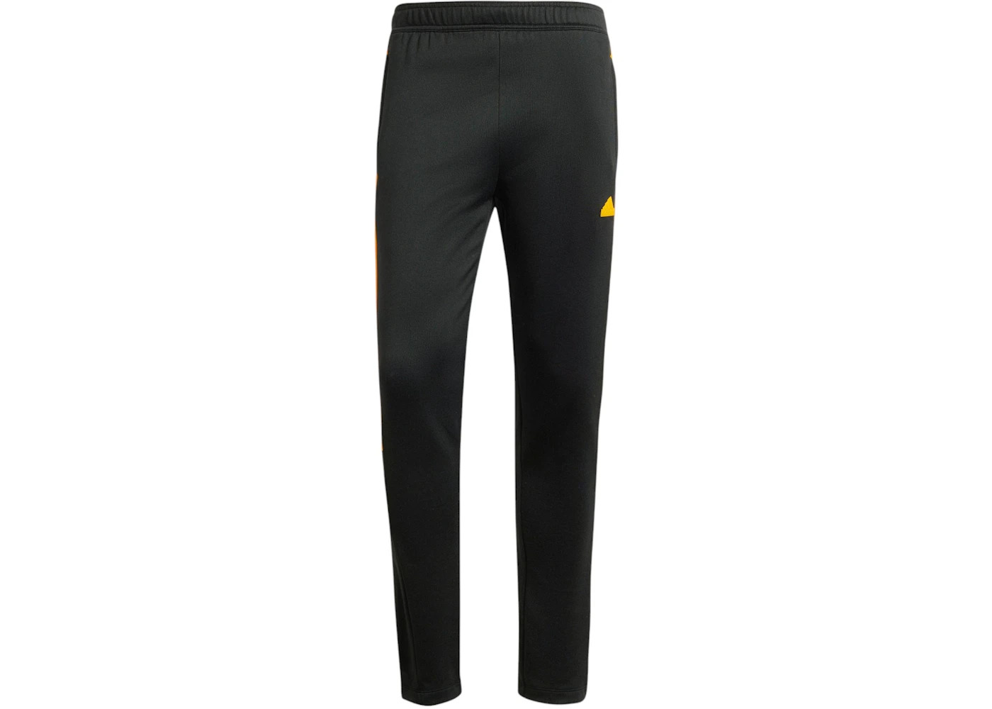 adidas Women's Tiro Cut 3-Stripes Track Pants Black/Crew Orange - 1