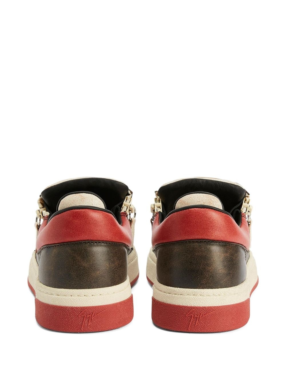 GZ94 dual-tone low-top sneakers - 3
