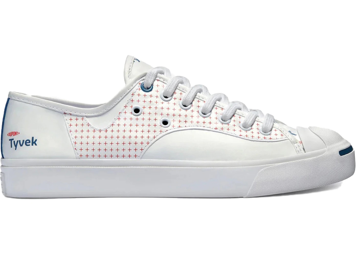 Converse Converse Jack Purcell Rally Low Tyvek White Princess Blue REVERSIBLE