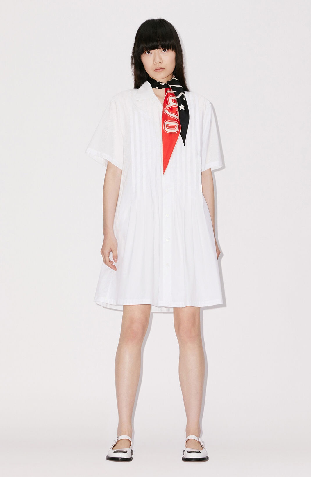 Poplin shirt dress - 2