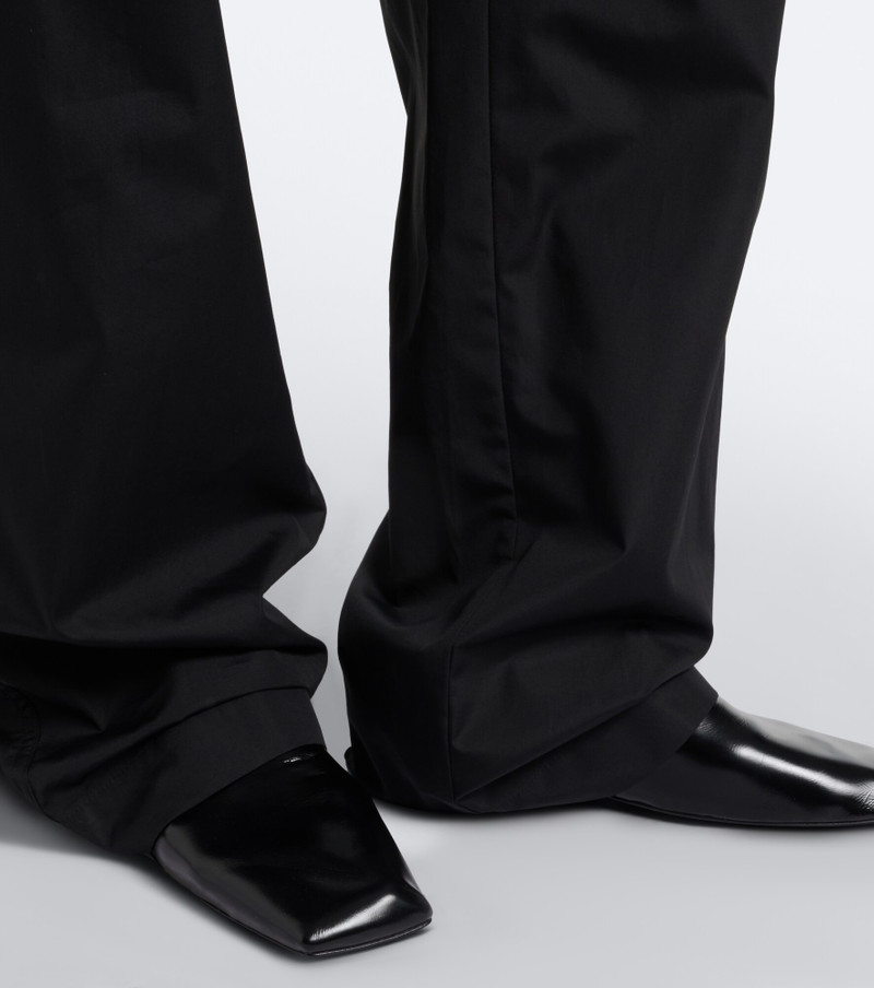 Cotton wide-leg pants 4