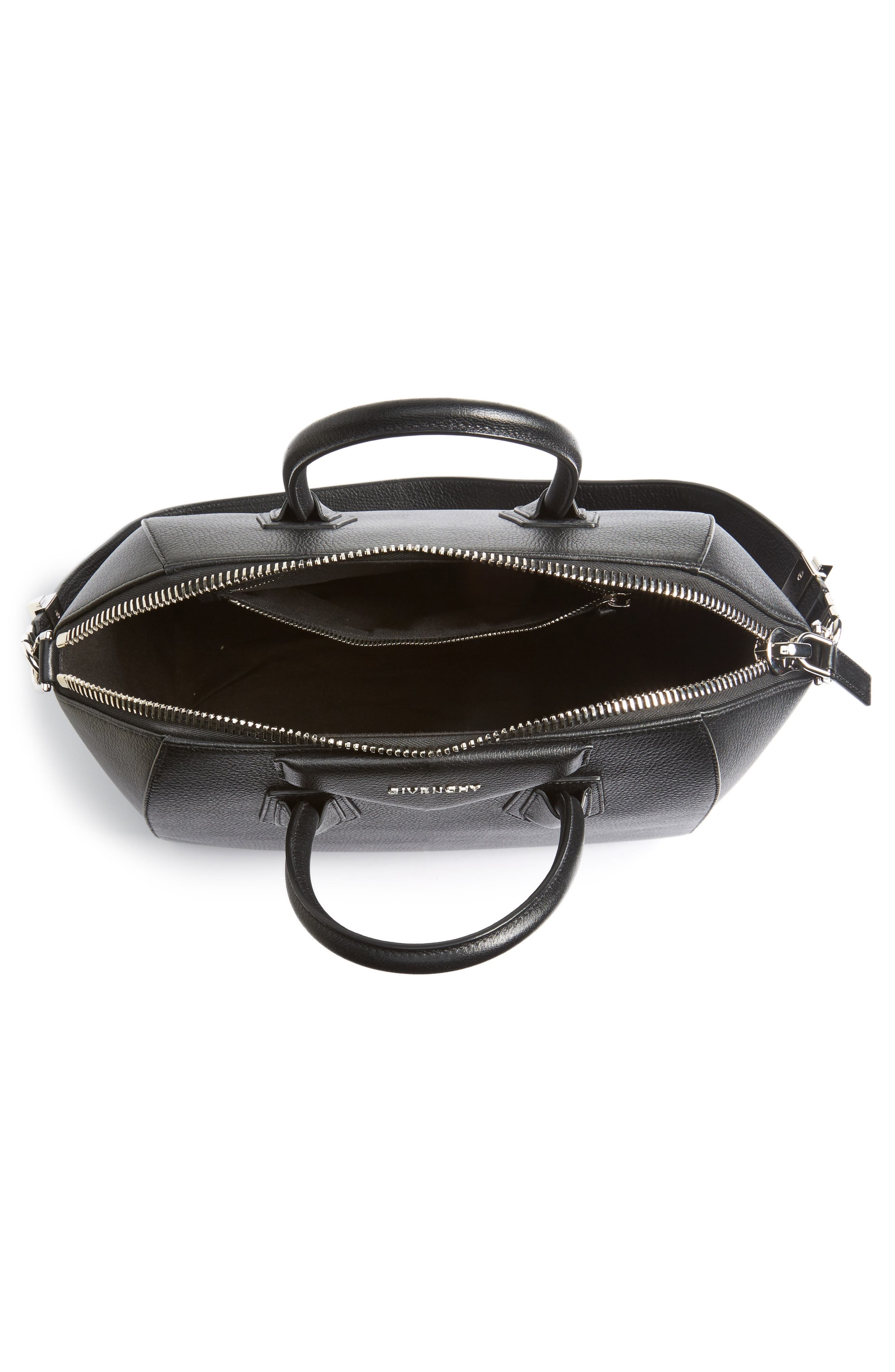 Givenchy Medium Antigona Sugar Leather Satchel in Black at Nordstrom - 4