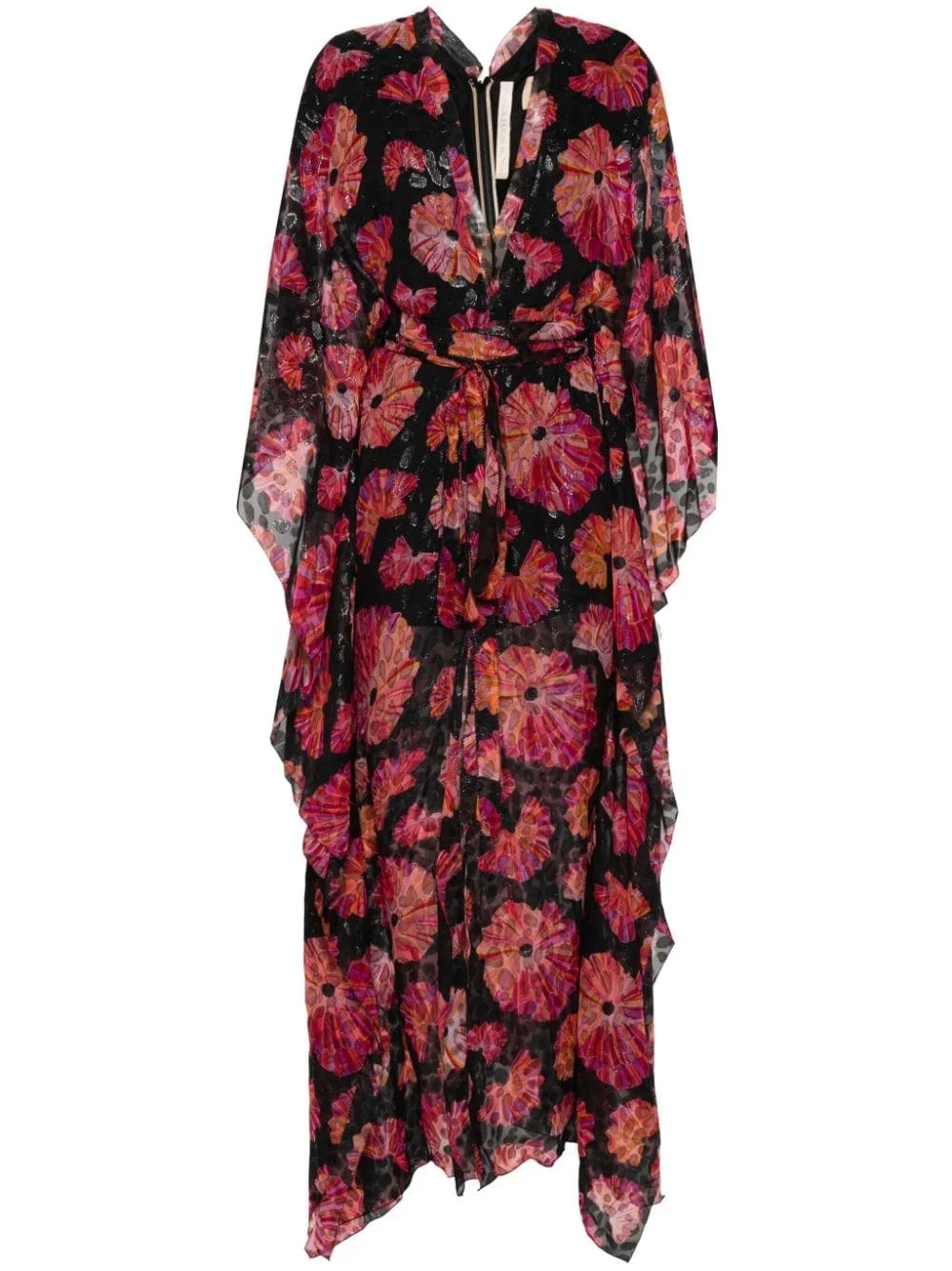 Katy floral-print maxi dress - 1