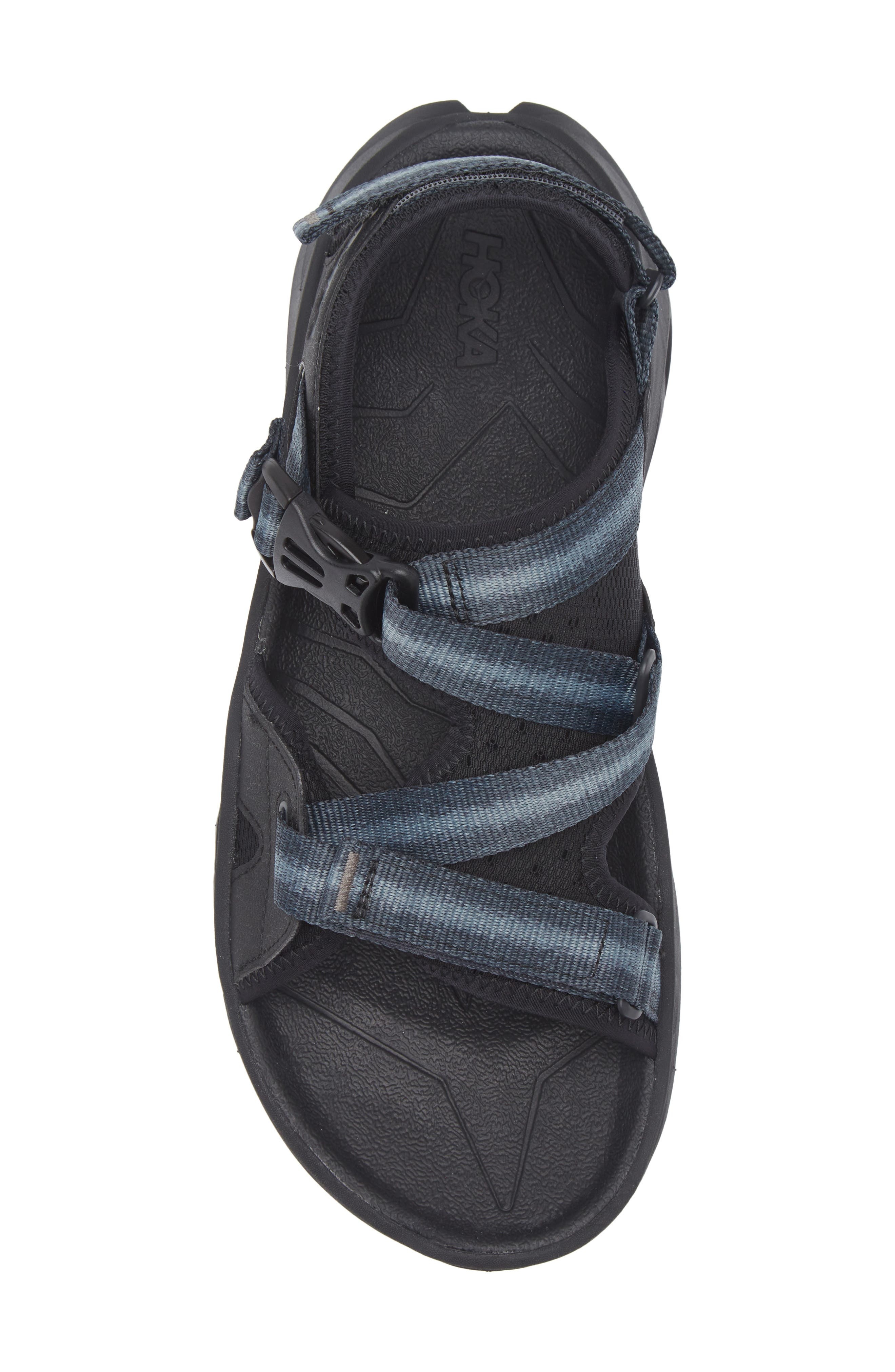 HOKA Infini Hike TC Sandal in Black /Black at Nordstrom - 5