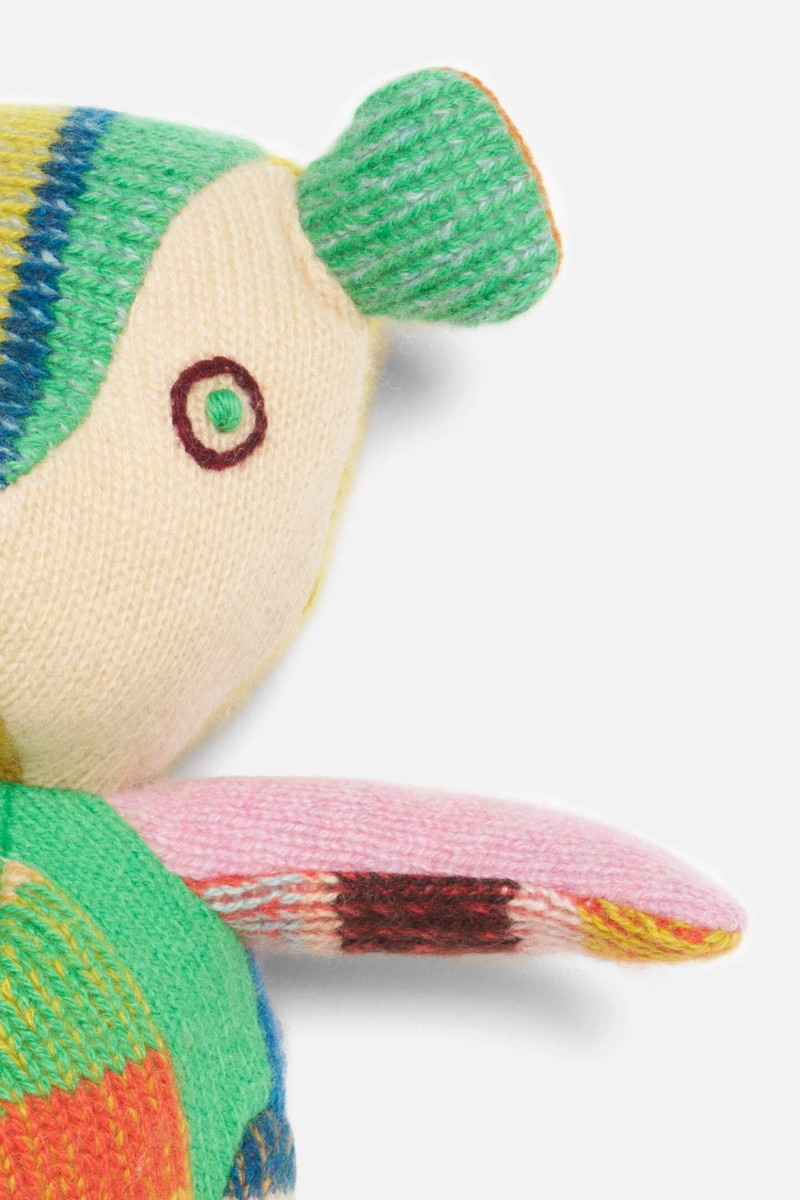 The Elder Statesman MINI CASHMERE TEDDY BEAR outlook