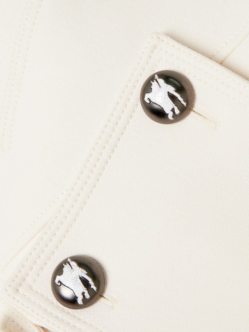 Embellished Belted Canvas Jacket 6