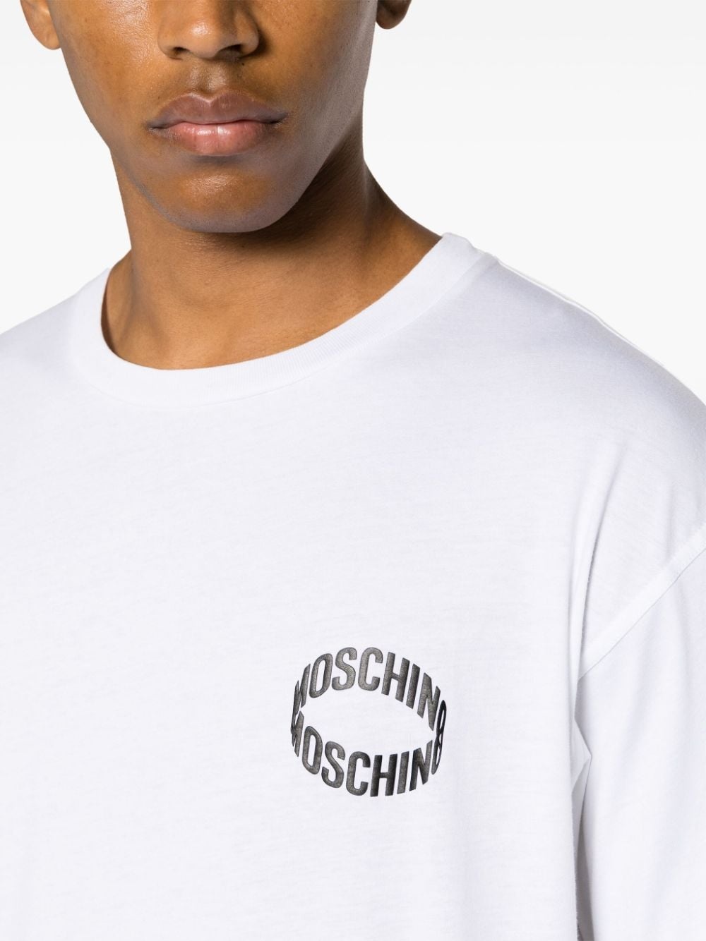 logo-print cotton T-shirt - 5
