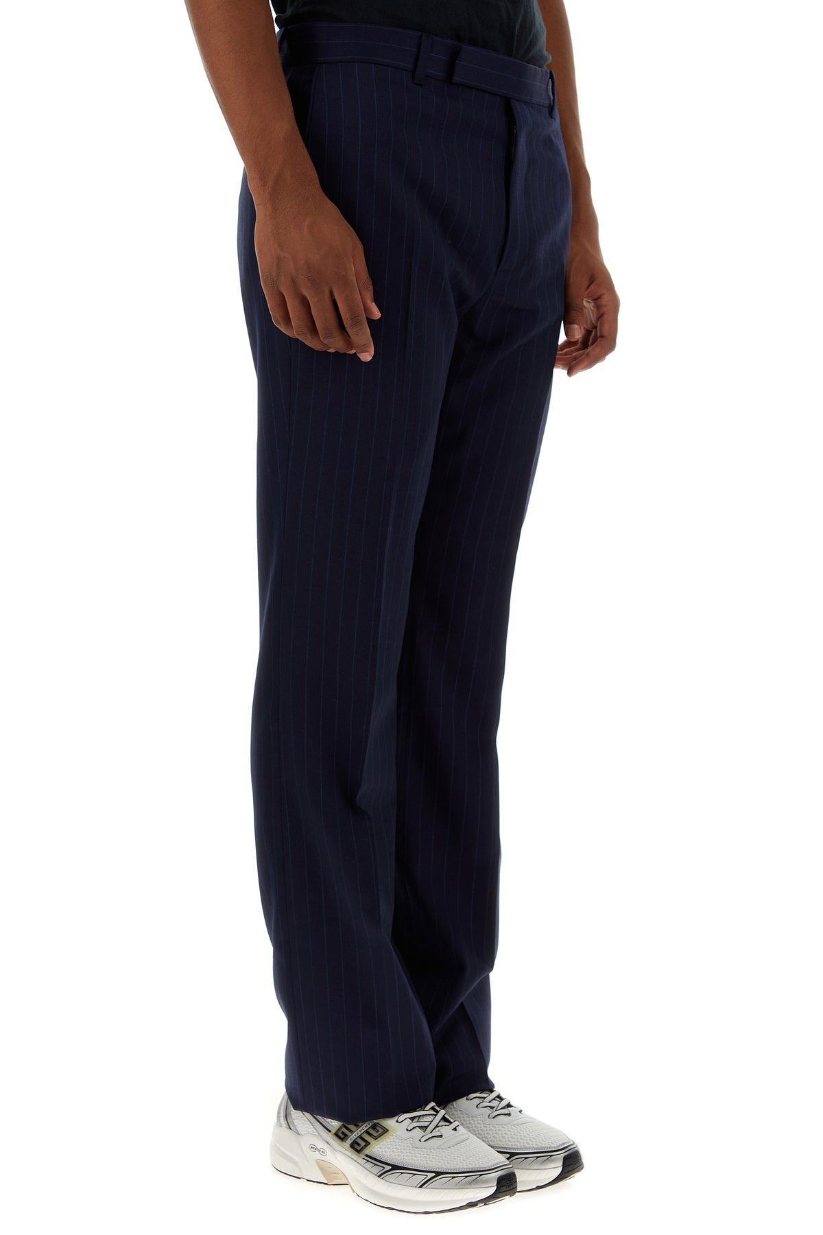 Embroidered wool pant - 3