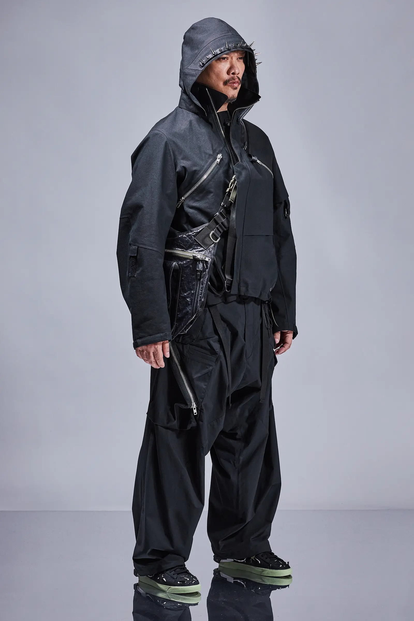 J1WB-BQ 3L Interops Jacket Black - 43