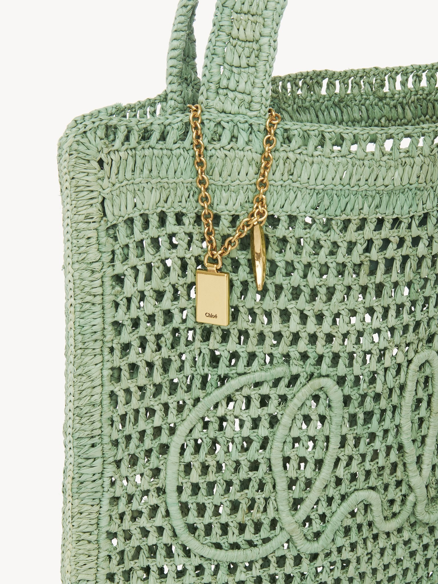 SUMMER BANANA TOTE BAG IN RAFFIA - 6