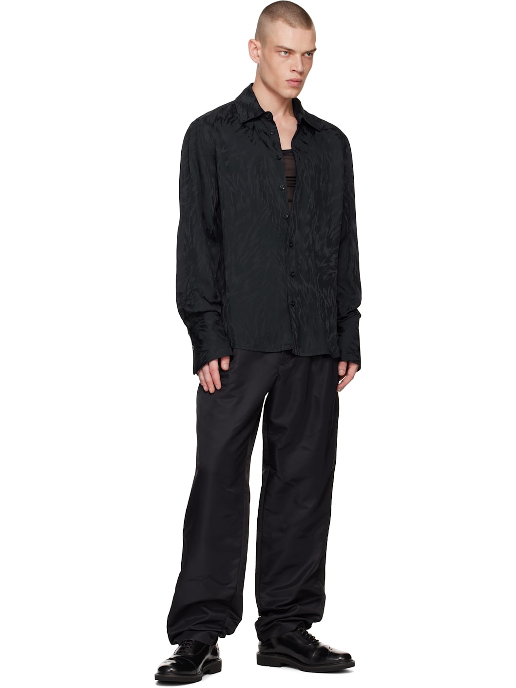 Black ECCO.Kollektive Edition Laceration Oxfords - 5