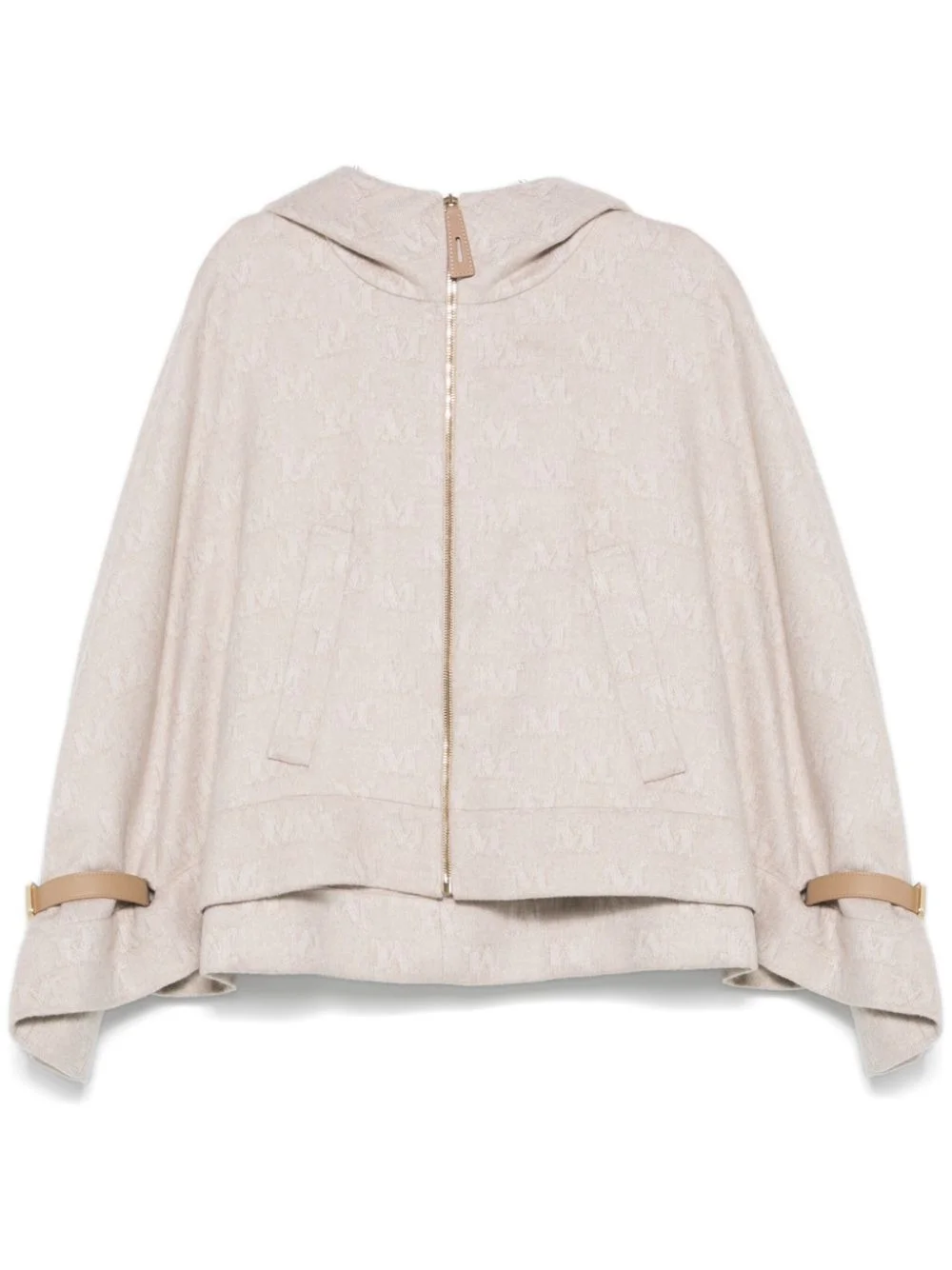 Max Mara Women Wool Hooded Cape - 1