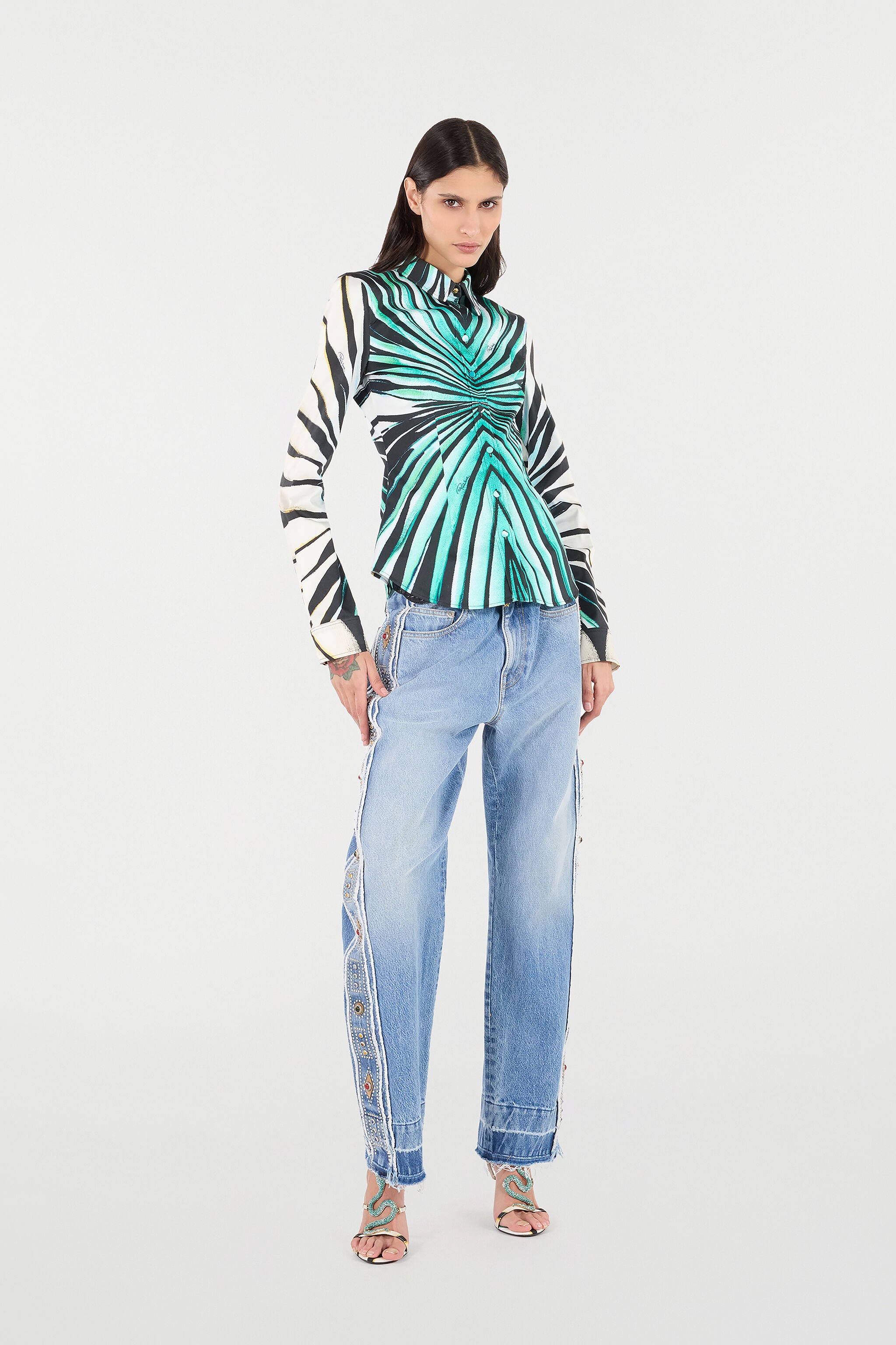 Ray Of Sea Print Shirt - 2