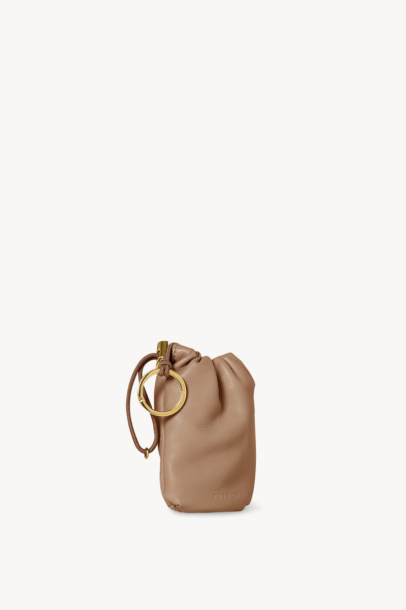 The Row Bourse Keychain in Leather outlook