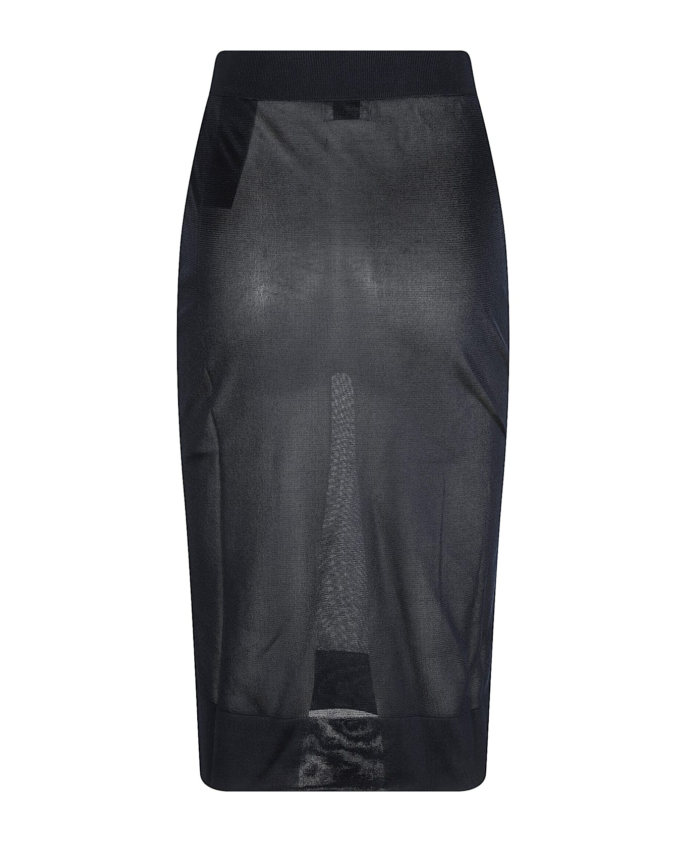 Mid-length Fitted Skirt - 2