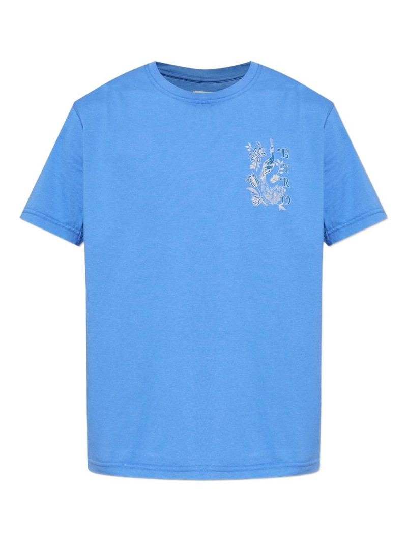 logo-print T-shirt 1