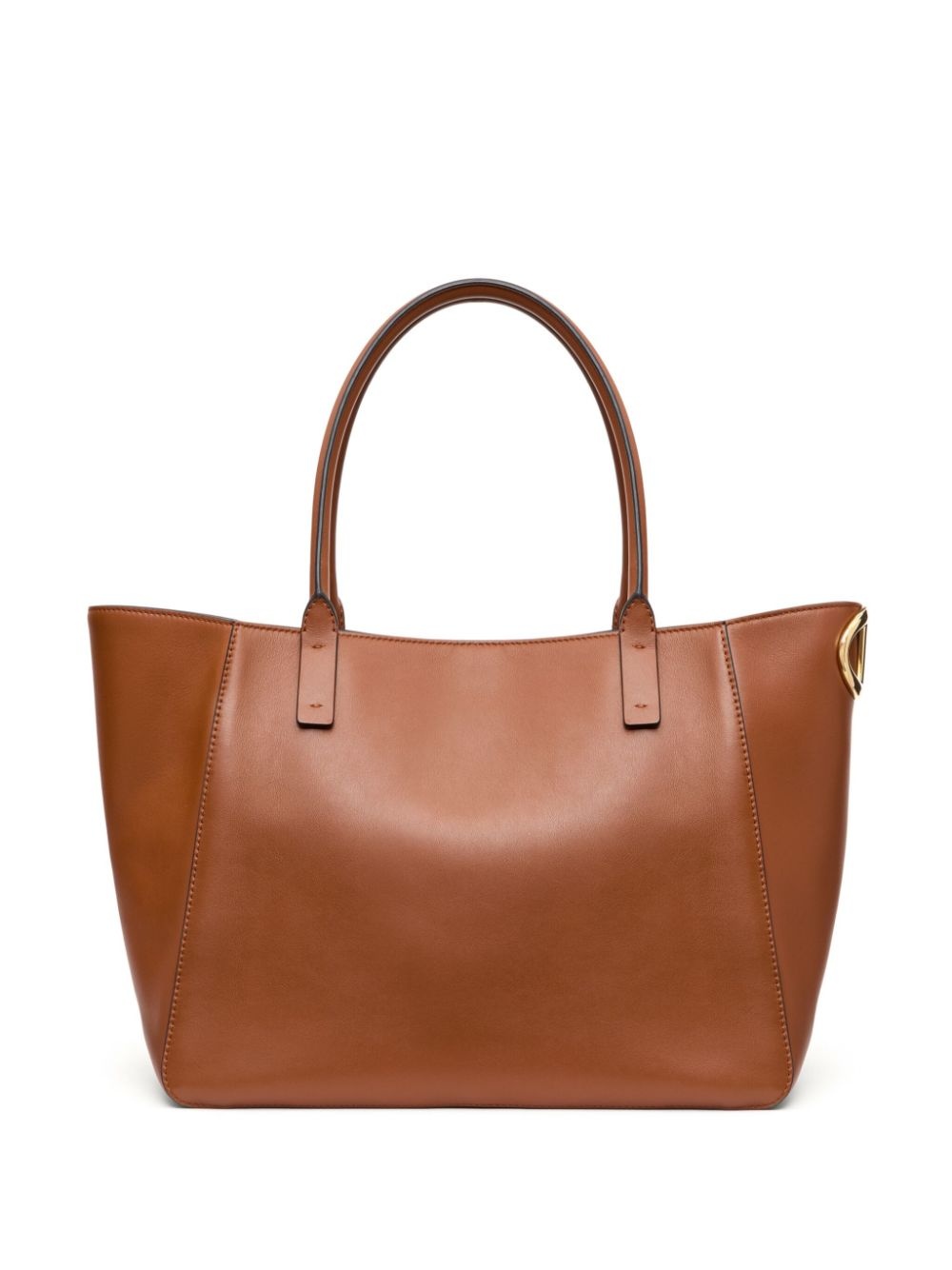 Vlogo side small leather tote bag - 3