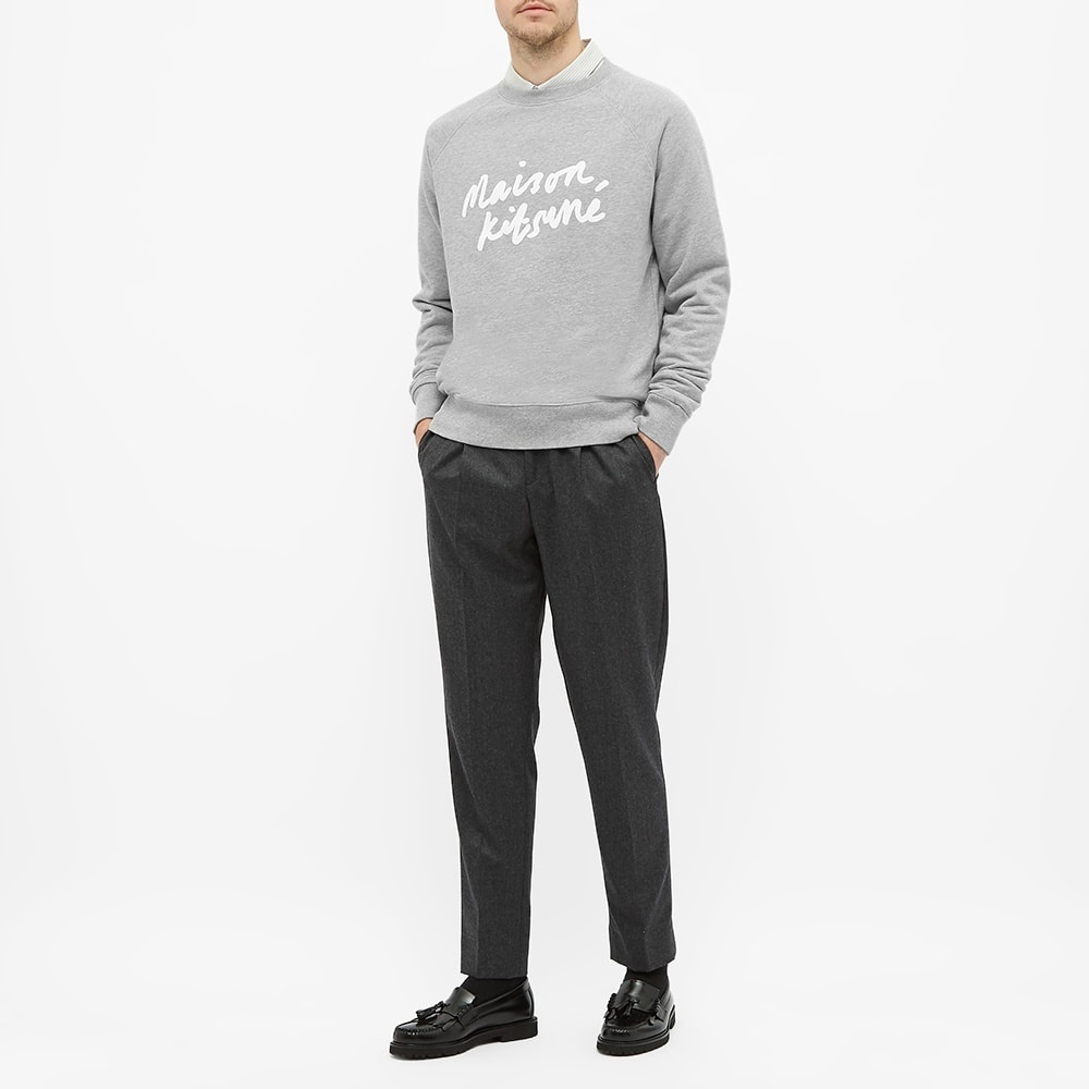 Maison Kitsuné Handwriting Crew Sweat - 6