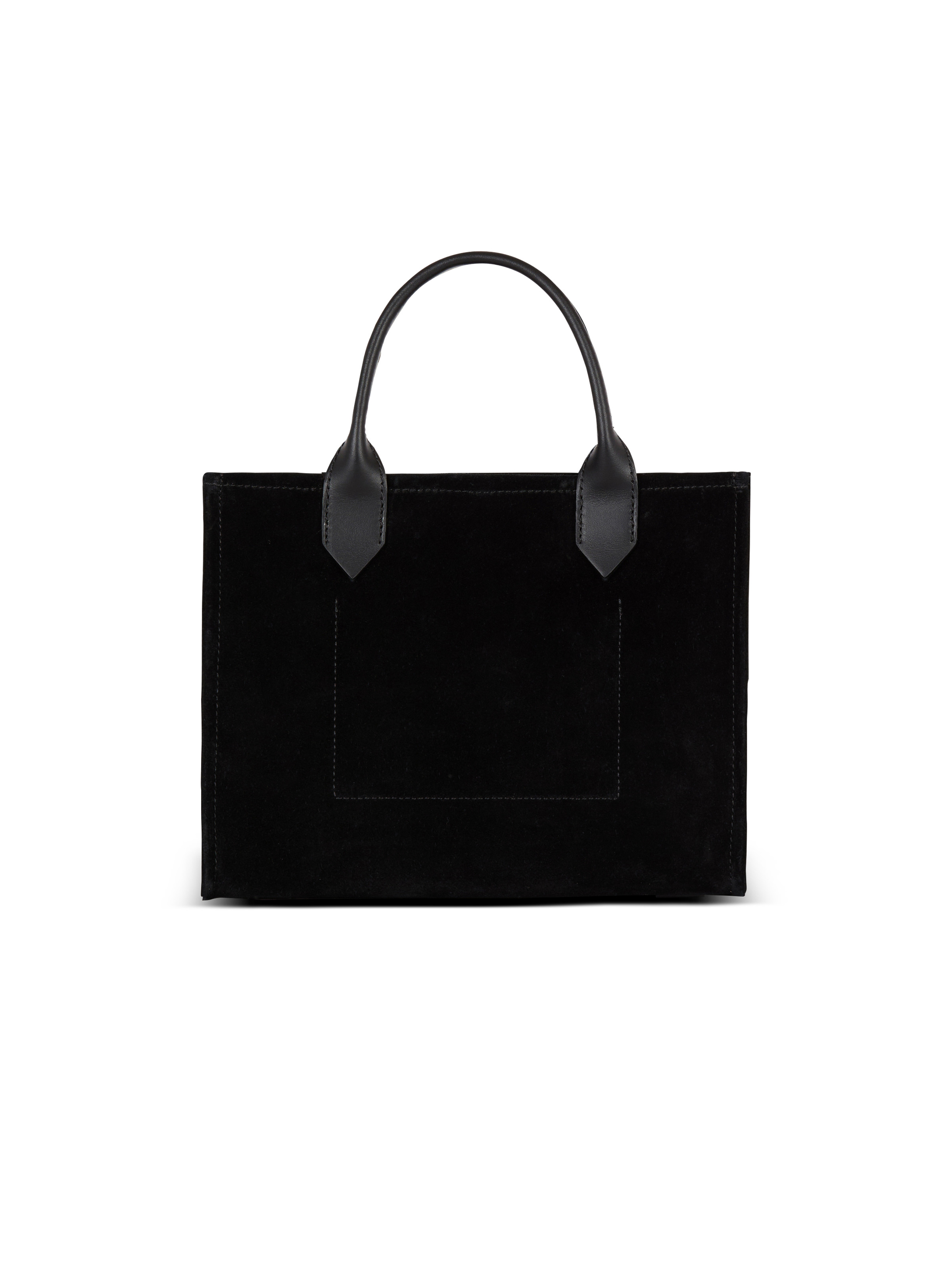 Small suede B-Army tote bag - 4