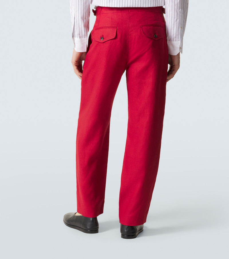 BODE Linen straight pants outlook