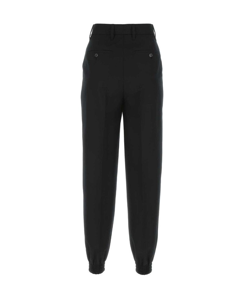 Prada Black Wool Joggers outlook