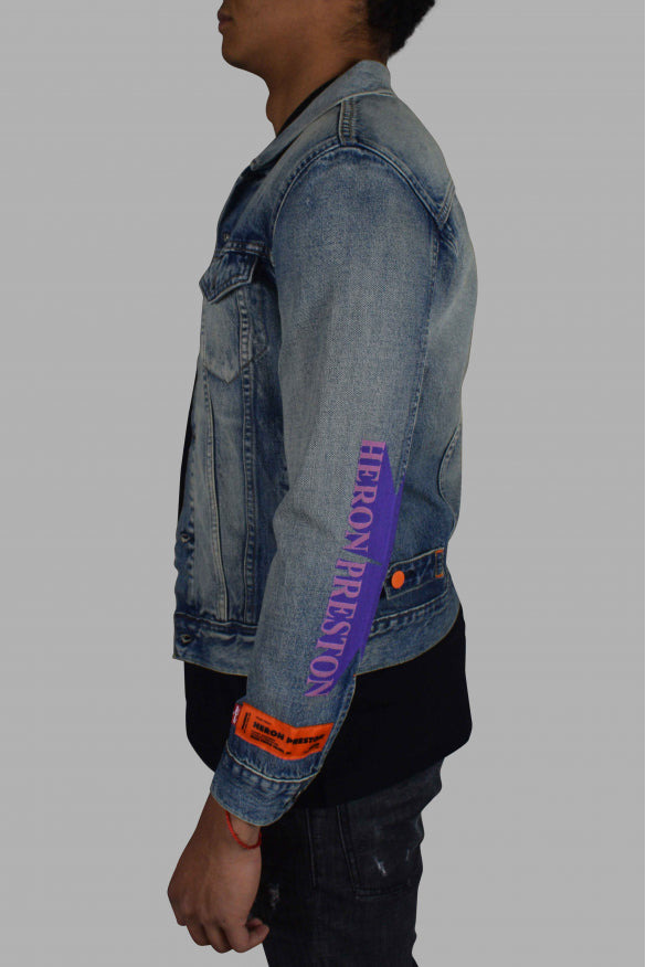 Heron Preston Men Denim Jacket - 4