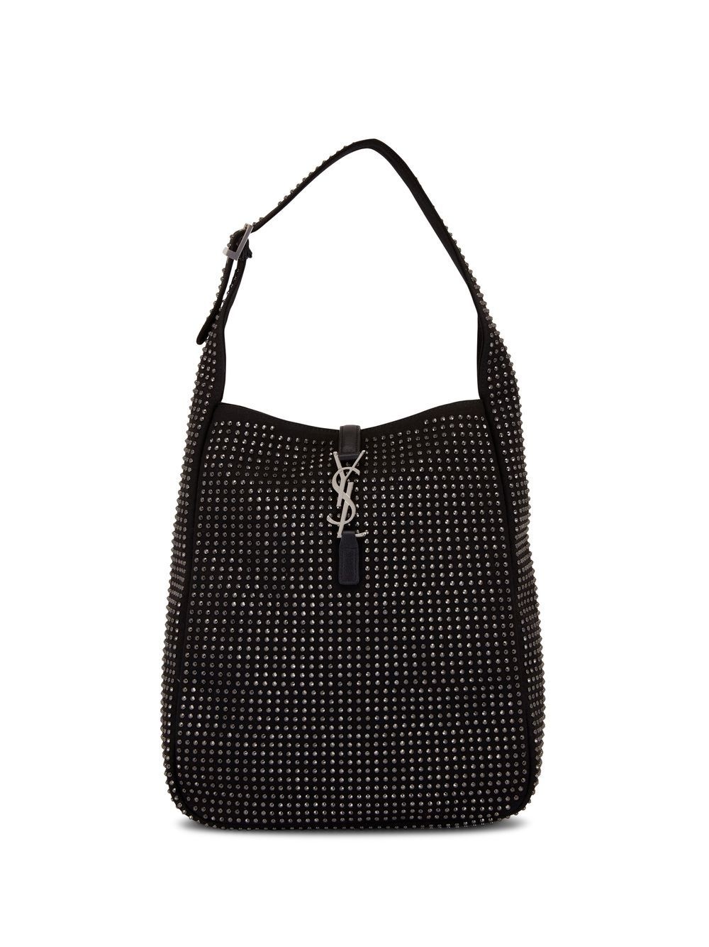 logo-lettering rhinestone tote - 1