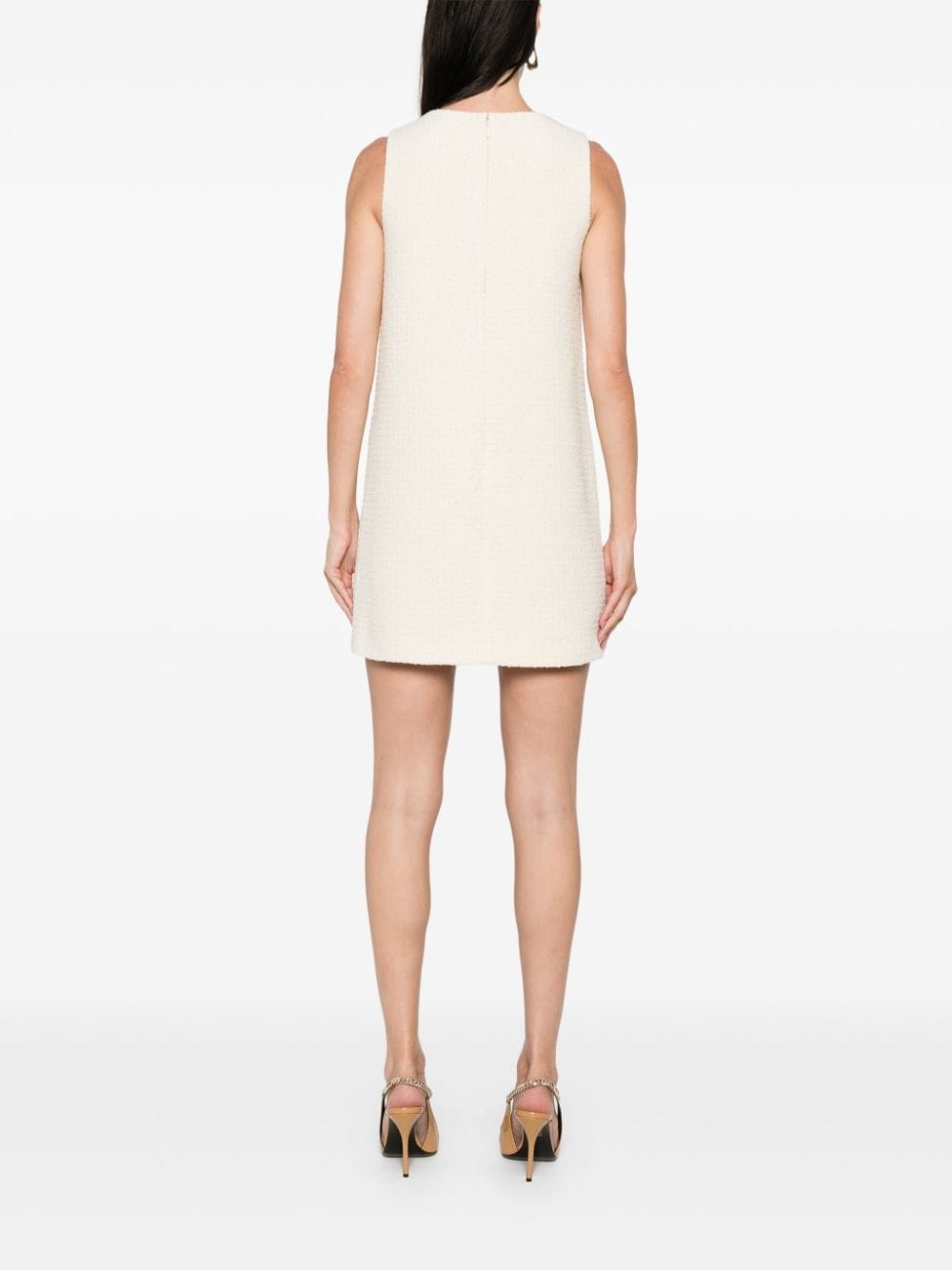 Damier Bouclé mini dress - 4