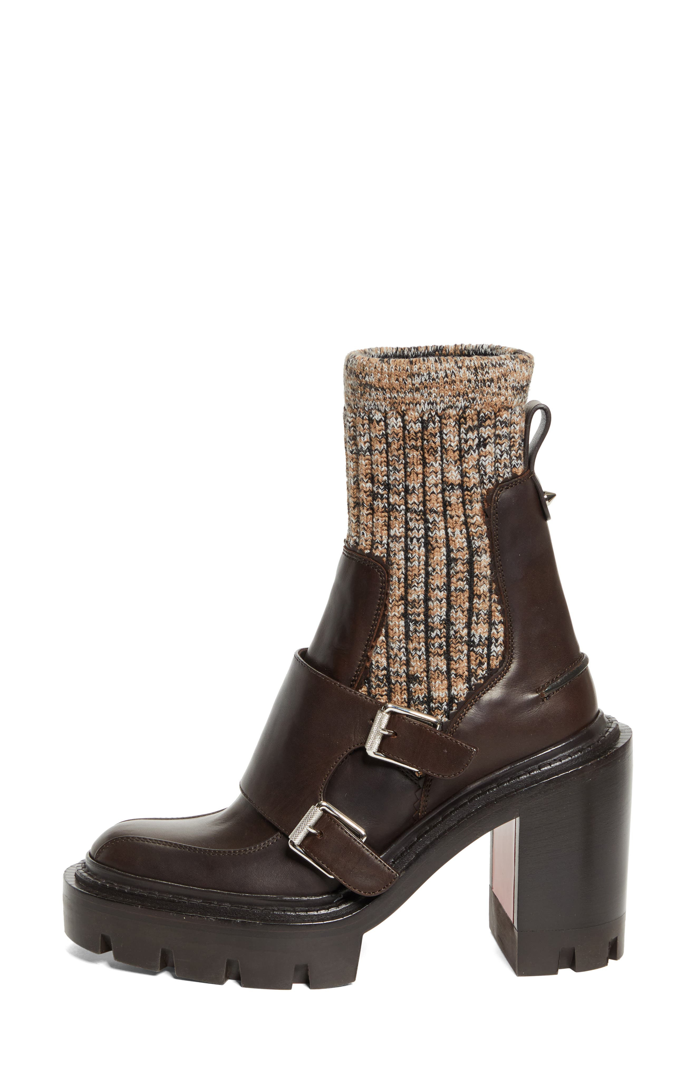 Christian Louboutin Cortinetta Chelsea Boot in Version Cafe at Nordstrom - 3
