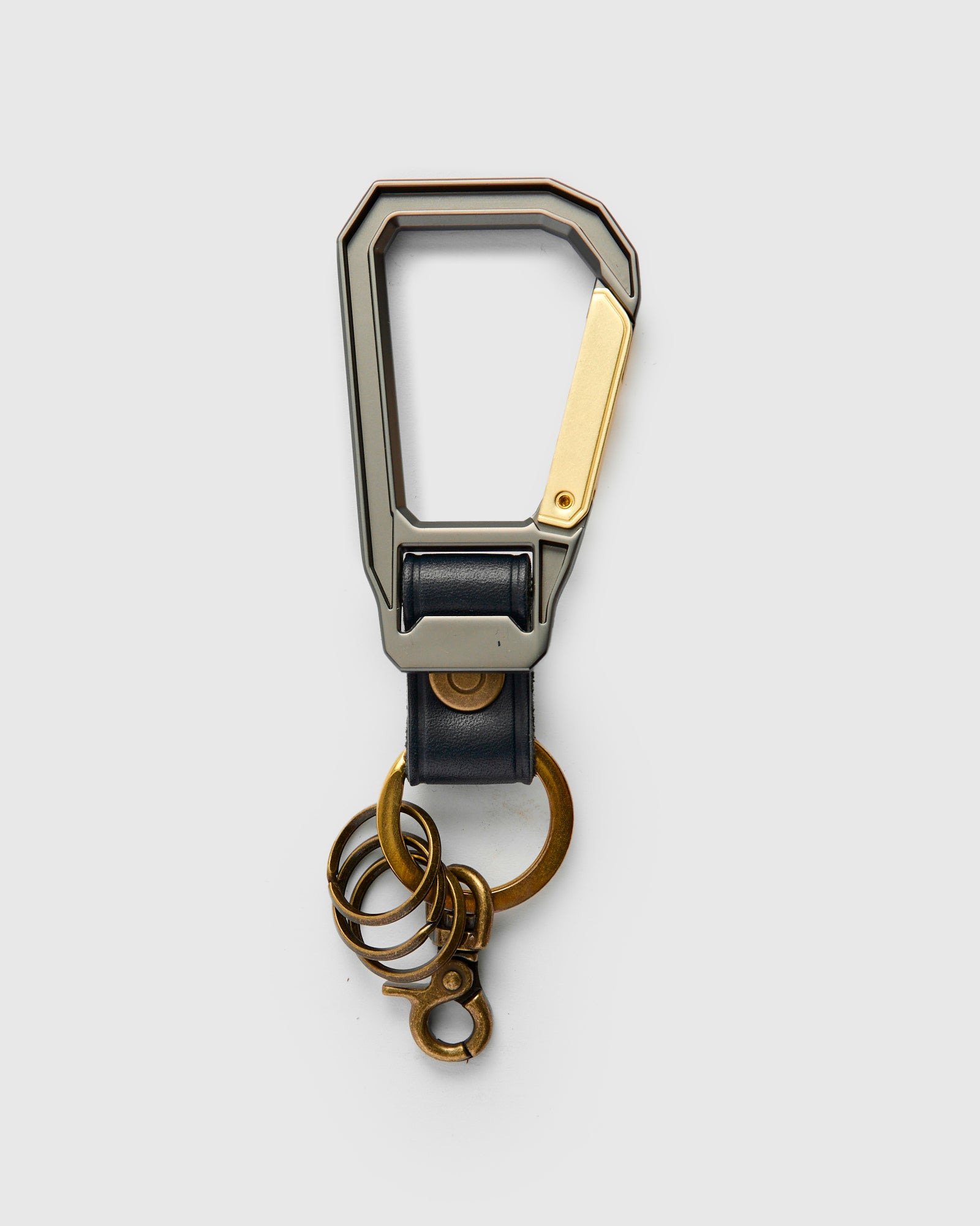 Carabiner Keychain in Navy - 3