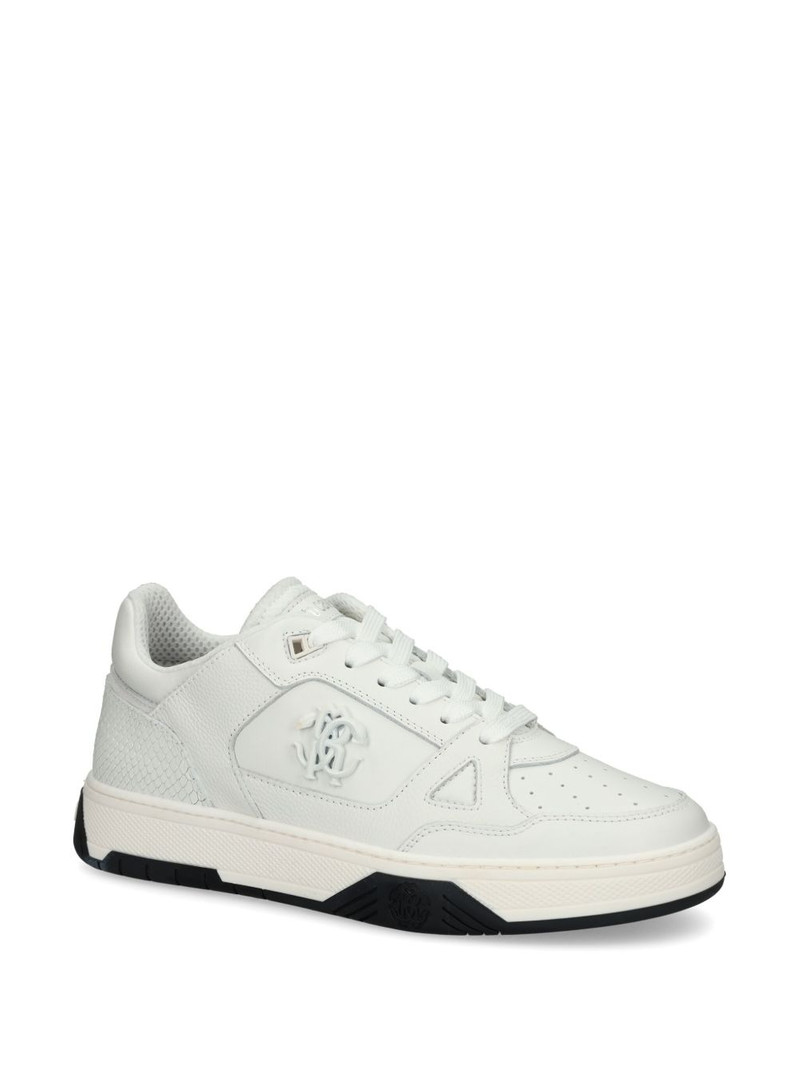 Roberto Cavalli logo-plaque trainers outlook