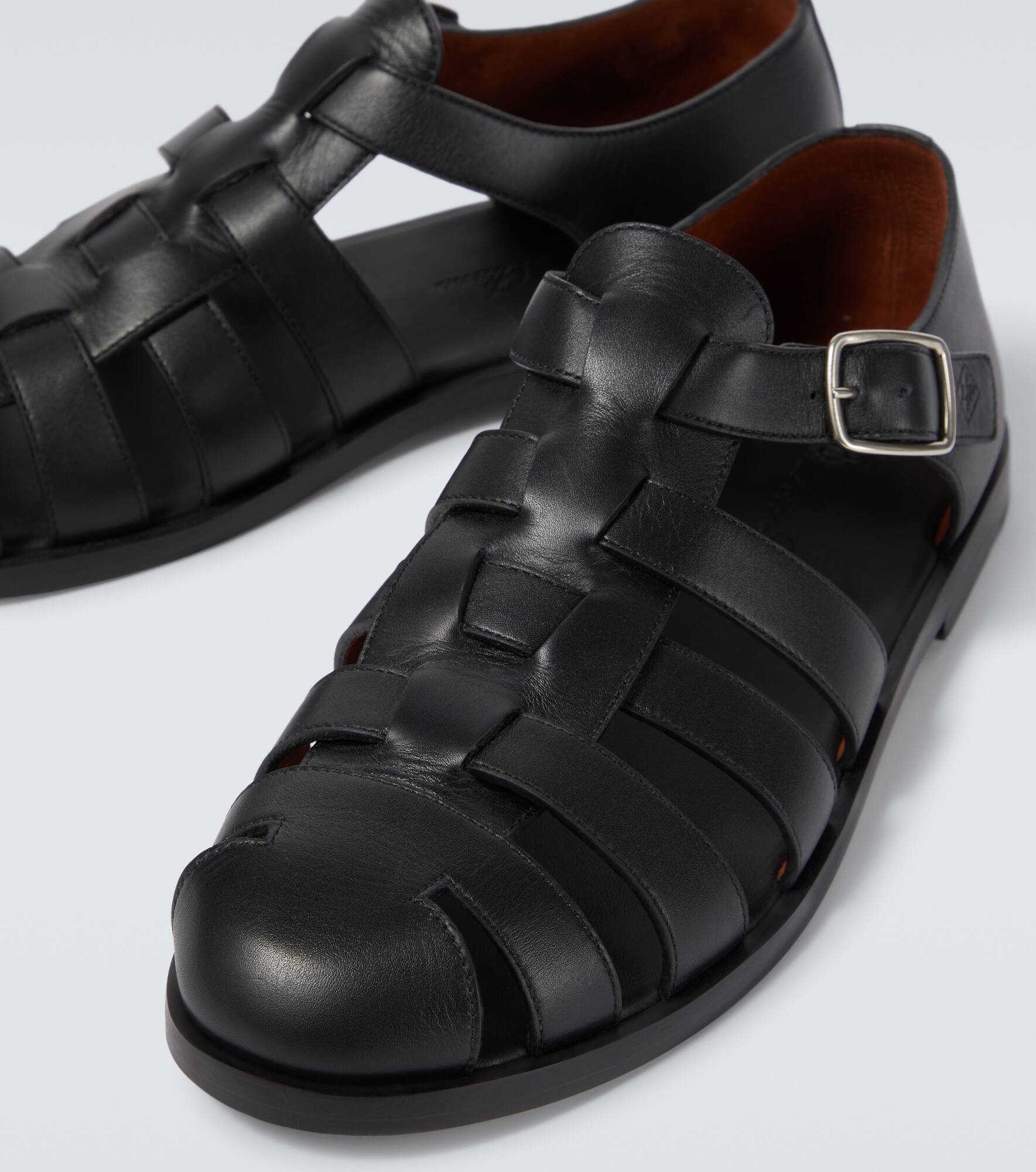 Maxime Walk leather fisherman sandals - 3