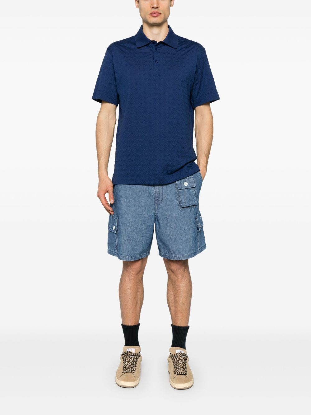 monogram 72 jacquard polo shirt - 2