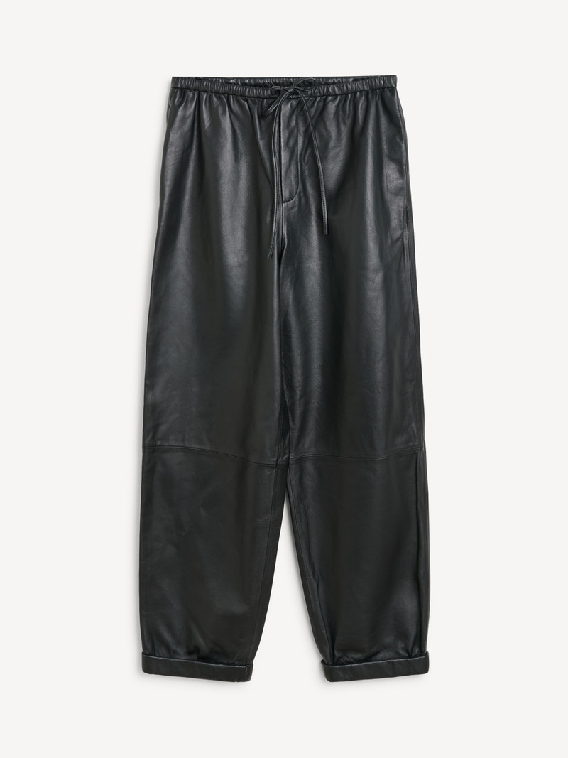 BY MALENE BIRGER Joanni leather trousers outlook