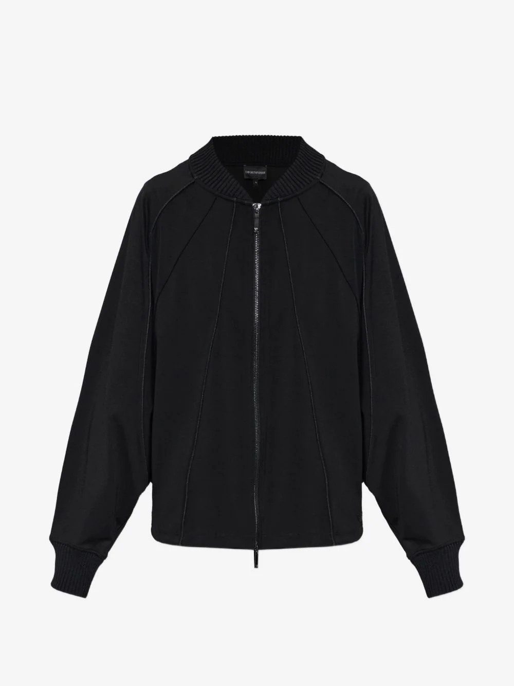 Punto Milano jersey blouson jacket with drawstring hem - 1