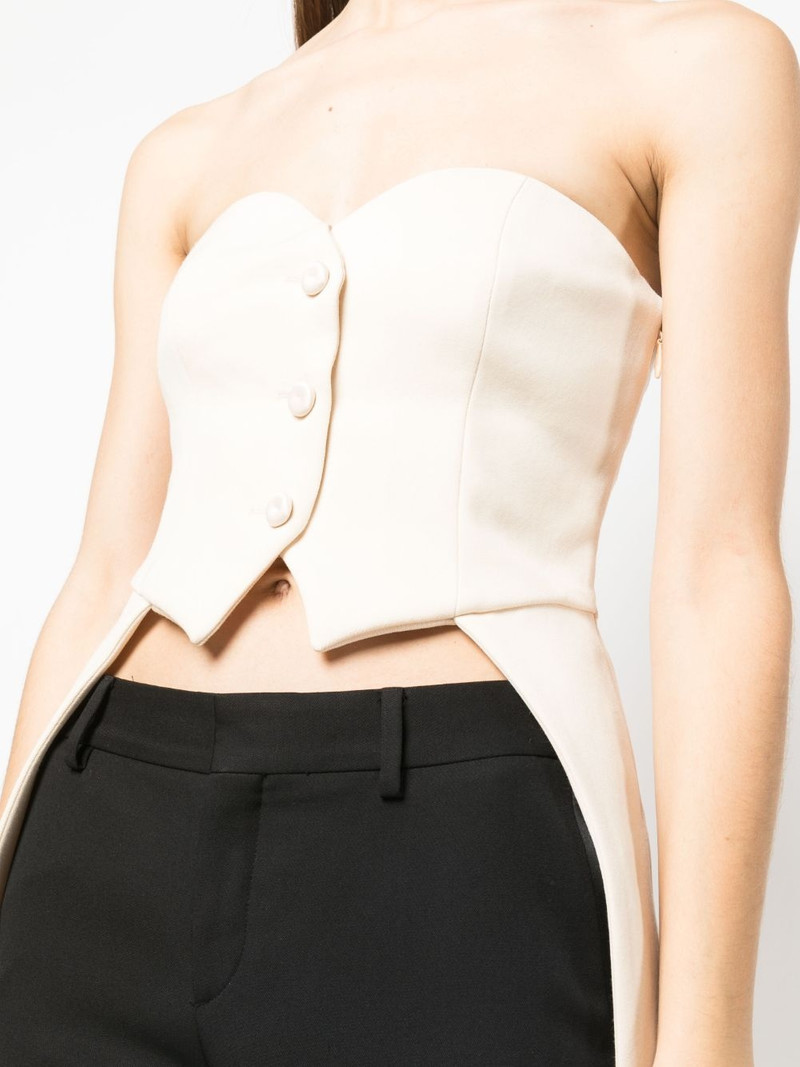asymmetric virgin-wool top 5