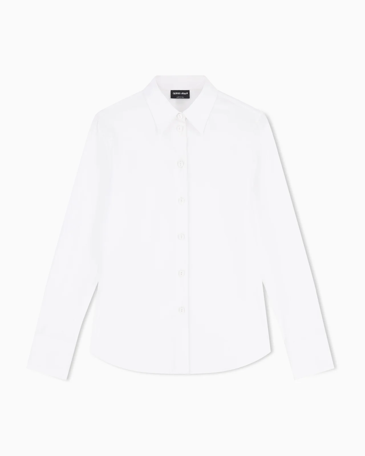 Stretch poplin shirt - 1