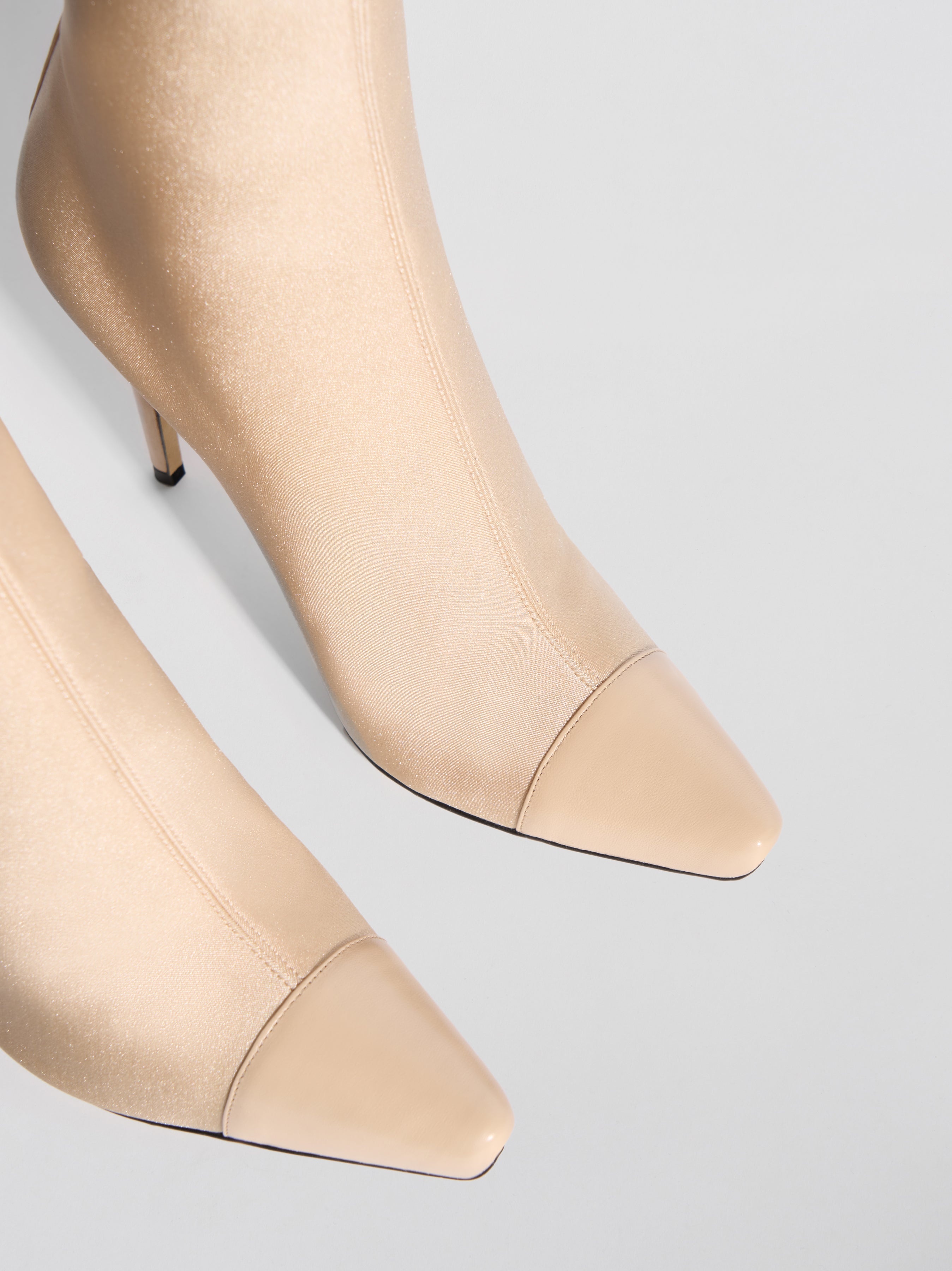 CAP TOE 90MM HEEL BOOTIE - 4