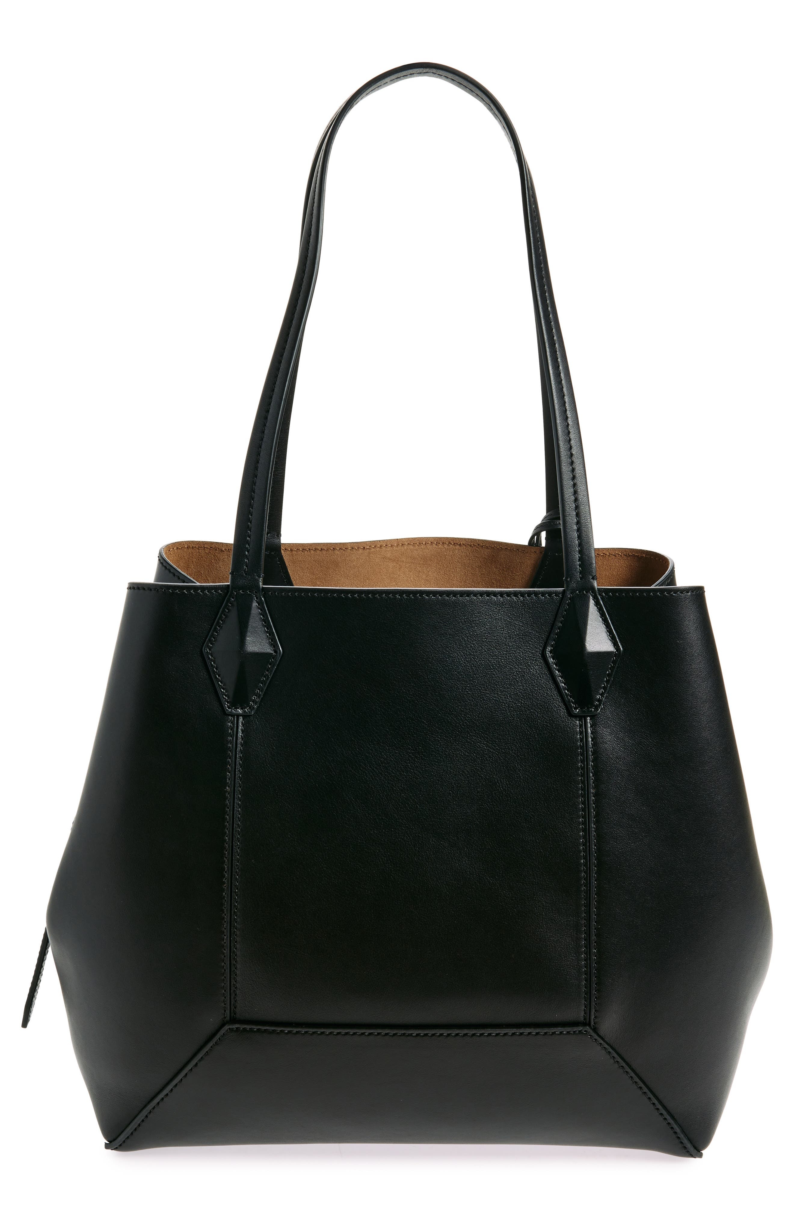 Jimmy Choo Medium Diamond Leather Tote in Black at Nordstrom - 4