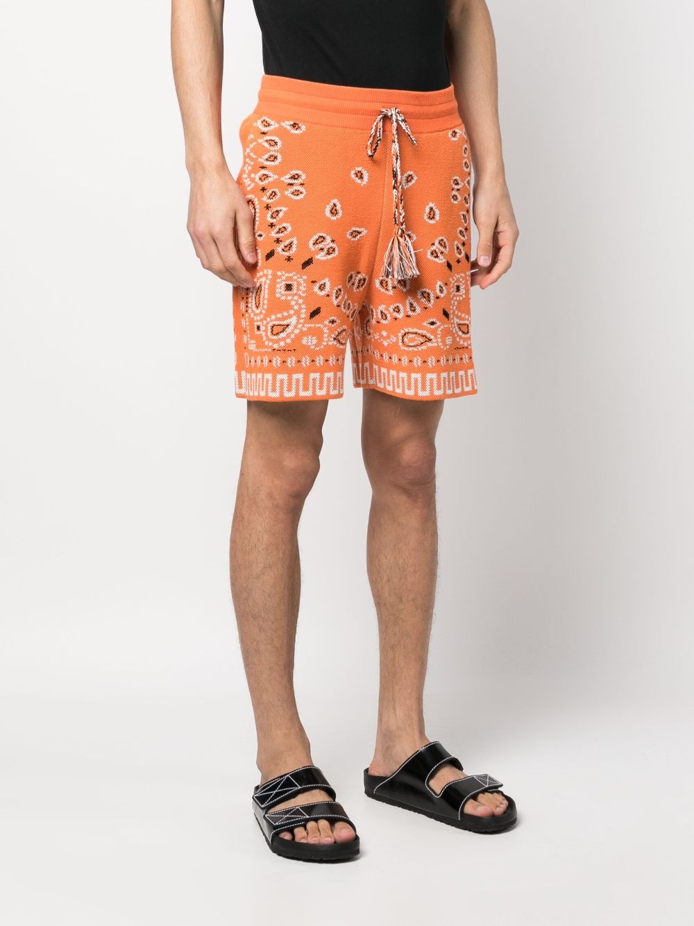 Bandana print deck shorts - 3