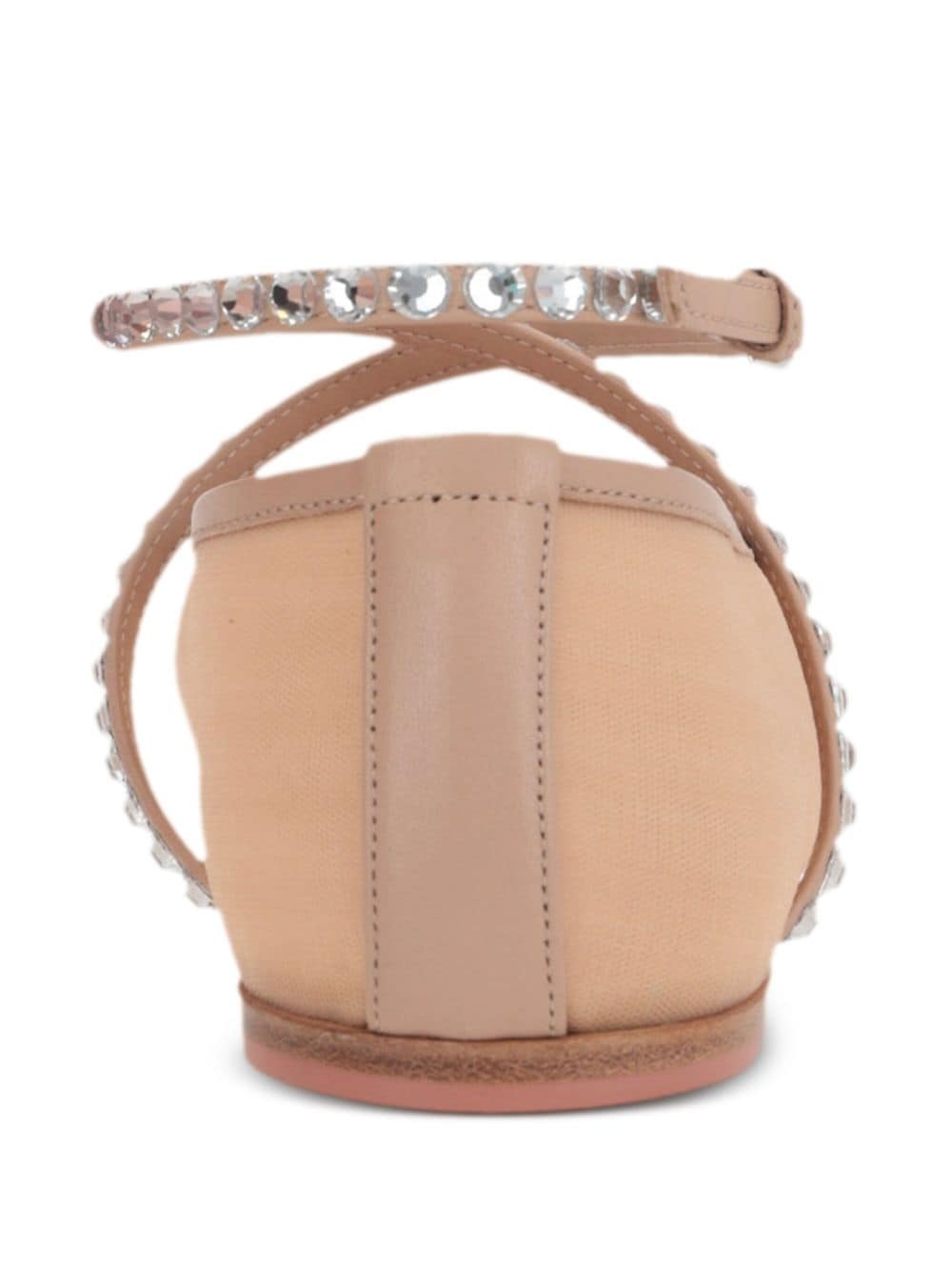 Ane crystal-embellished ballerina shoes - 3