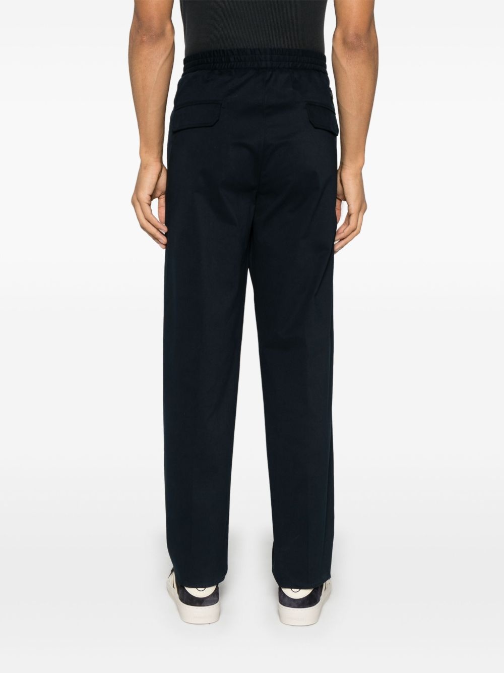 drawstring track pants - 4