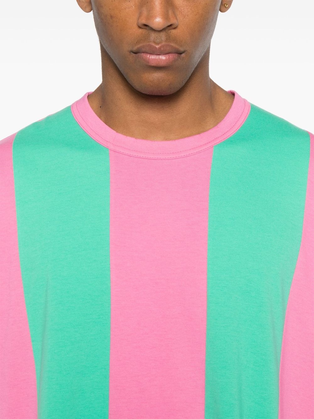 striped T-shirt - 4