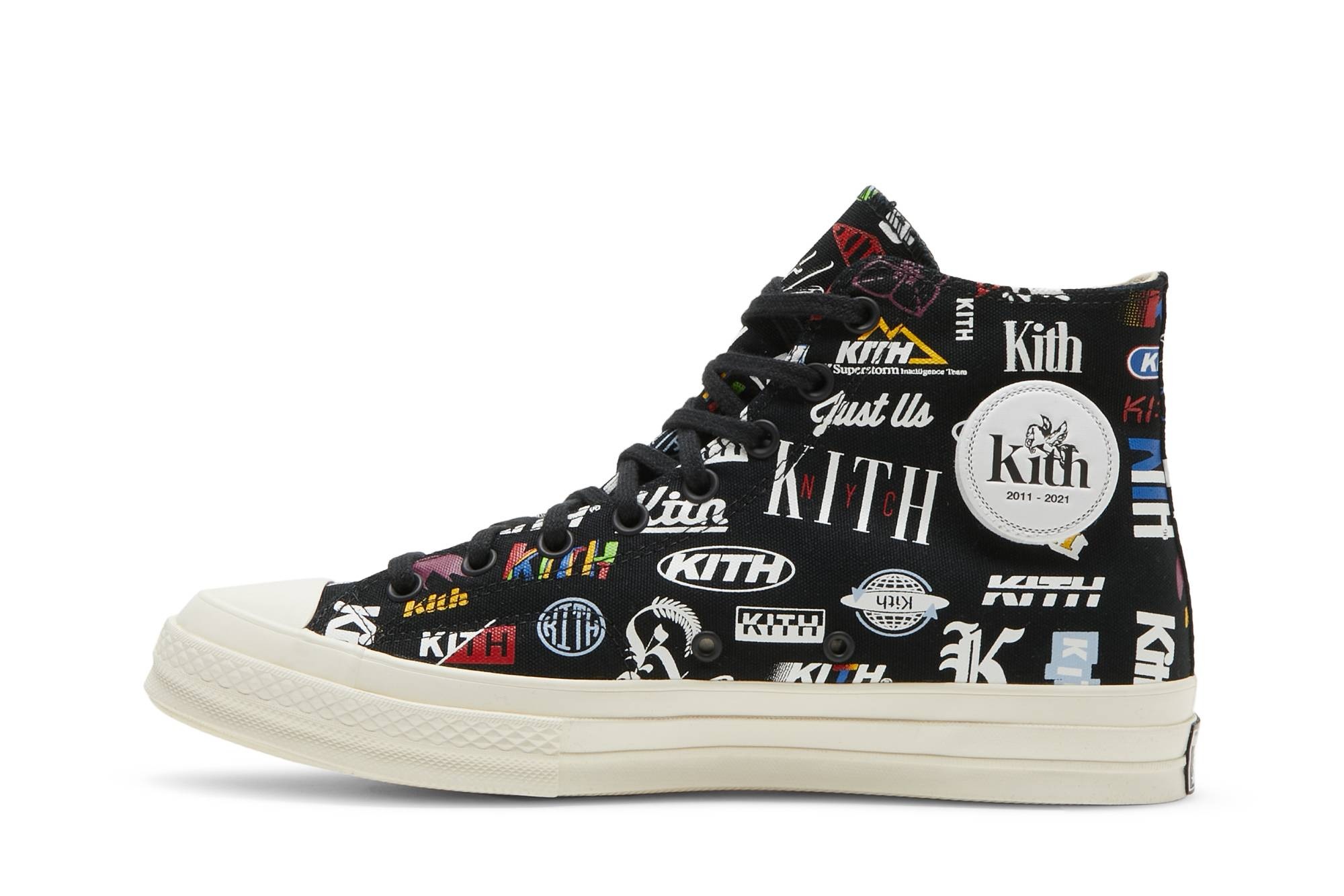 Kith x Chuck 70 High '10th Anniversary - Black' - 3