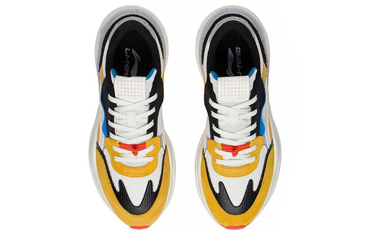 Li-Ning Counterflow Casual Shoes 'White Yellow Black' AGLS157-2 - 4